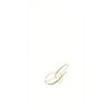 Caspari White Pearl & Gold Paper Linen Boxed Guest Towel Napkins in Letter G - Two Packs of 24 view 1