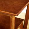 Coffee Tables WFF Side Table, Solid Wood, Square Sofa Table, Living Room, Bedroom - Brown view 4