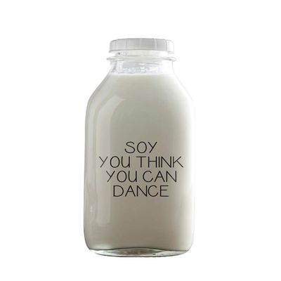 2pc Milk Bottle - Soy You Think You Can Dance