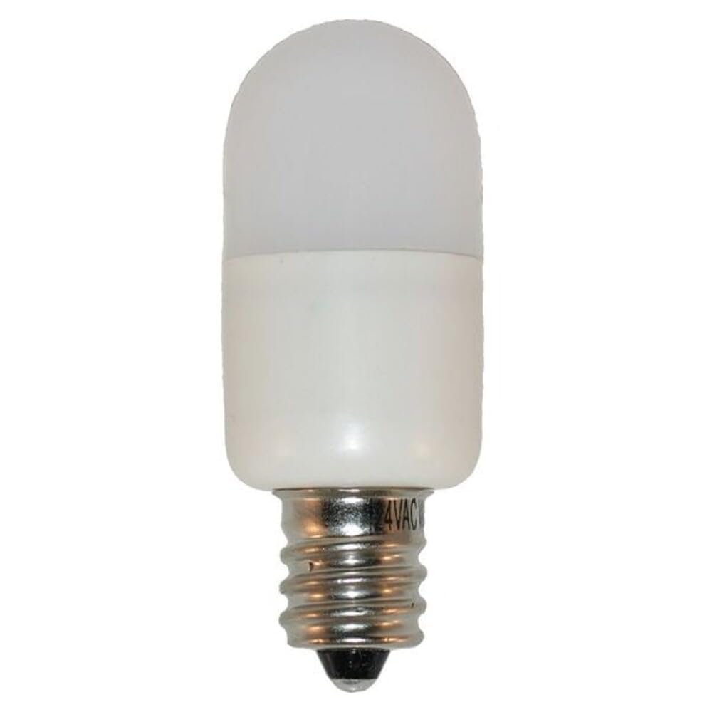 Lumapro 503-8677K LED Lamp, Mini, T6, E12, White Lighting, Black