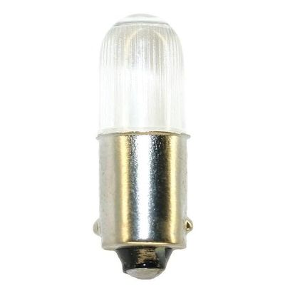 Lumapro 503-8704E LED Lamp, Mini, T3 1/4, BA9S, White Lighting, Black