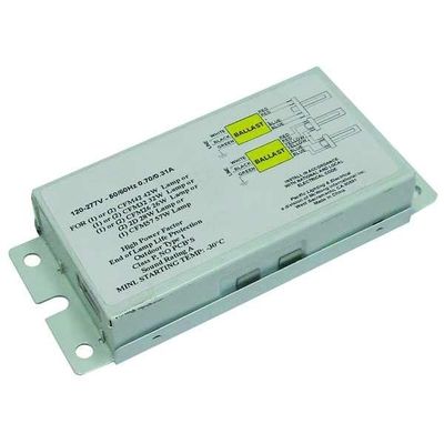 Lumapro 4KGJ9 CFL Ballast, Electronic, 56W, 120/277V Lighting, Black