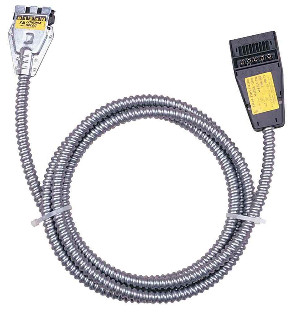 Acuity Lithonia 332-8516G 2-Port Cable, OnePassOC2, 277V, 9FT Lighting, Black