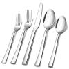 E-far 20-Piece Silverware Set, Stainless Steel Flatware Set for 4 view 1