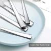 E-far 20-Piece Silverware Set, Stainless Steel Flatware Set for 4 view 4
