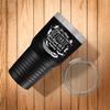 Funny Ultimate Frisbee Lover Cup - Kind of Smart People - 30oz Black Tea, Coffee Tumbler view 2