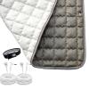 Amerthing Grounding Mats - Upgraded Healthy Conductive Energy Pads to Earth for Bed and Seats to Sleep Better and Recovery, 100% Silver Fiber Indoor and Portable Relax Blanket. view 1