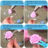 42 Pieces Piping Bag an42 Pieces Piping Bag and Nozzle Set for Cupcakes Cookies Decorating Include 2 Reusable Piping Bags, Flower Nails, 2 Couplers, Cleaning Brush, 3 Plastic Scrapers, Stainless Steel view 4