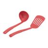 Amazon Basics Aluminum NS 12pc Red cookware set, 12 piece view 4