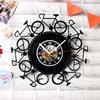 Wall Clock Compatible with Jazz Men Music Made of Vinyl Record - Decor Original Design - Birthday, Wedding, Anniversary, Women, Men, Friends, Girlfriend Boyfriend and Teens view 1