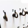 CarBowz EZ Line Key Board Key Organizer with Numbered Self Closing Hooks (32 Hook) view 2