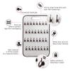 CarBowz EZ Line Key Board Key Organizer with Numbered Self Closing Hooks (32 Hook) view 4