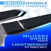 Dalstrong Chef Knife - 8.5 inch - Quantum 1 Series - Ultra-Sharp - American Forged BD1N-VX Hyper Steel - Carbon Fibre G10 Hybrid Handle - Premium Kitchen Knife - Leather Sheath view 4