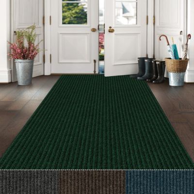 KOECKRITZ Non Slip Standing Mat Kitchen Rug, Anti Fatigue Comfort Flooring, Commercial Grade Pads, Ergonomic Floor Pad (Green, 4' x 9')