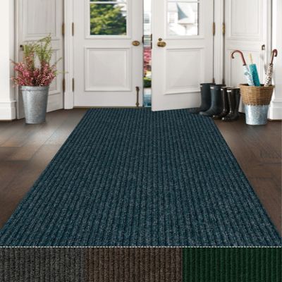 KOECKRITZ Non Slip Standing Mat Kitchen Rug, Anti Fatigue Comfort Flooring, Commercial Grade Pads, Ergonomic Floor Pad (Blue, 4' x 8')