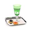 IMPULSE! Puglia Stainless Steel Snack Bowl and Square Tray view 3