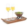 IMPULSE! Puglia Stainless Steel Snack Bowl and Square Tray view 4