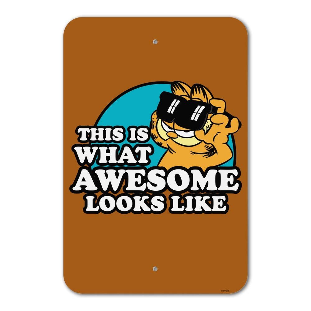 GRAPHICS & MORE Garfield This is What Awesome Looks Like Home Business Office Sign
