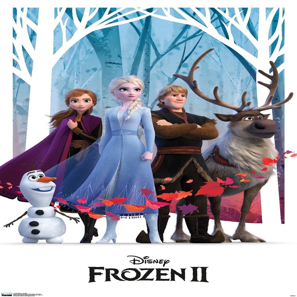 Trends International Disney Frozen 2 - Group Wall Poster, 22.375" x 34", Premium Unframed Version