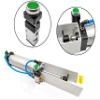 NKAIKE Aluminum Can Crusher, Heavy Duty Pneumatic Cylinder Soda Beer Can Crusher, Eco-Friendly Recycling Tool (Countertop Button Valve) view 3