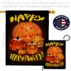 Breeze Decor HS192125-BO-03 Pumpkin Patch Fall Halloween Decorative Vertical House 28" x 40", Large Flag Set w Indoor Hanger view 4