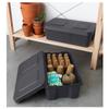 My Stylo Collection Box with Lid, In/Outdoor, Dark Grey, Assembled Size: Width: 27 cm Depth: 45 cm Height: 15 cm view 4
