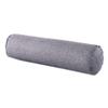 Aowufan Solid Color Round Neck Pillow Candy Pillow Long Leg Pad Foot Pillow Throw Pillow Cervical Pillow Cylindrical Sofa Cushion (Dark Grey, 23.62"*5.9") view 1