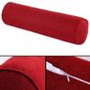 Aowufan Solid Color Round Neck Pillow Candy Pillow Long Leg Pad Foot Pillow Throw Pillow Cervical Pillow Cylindrical Sofa Cushion (Wine Red, 23.62"*5.9") view 2