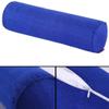 Aowufan Solid Color Round Neck Pillow Candy Pillow Long Leg Pad Foot Pillow Throw Pillow Cervical Pillow Cylindrical Sofa Cushion (Dark Blue, 23.62"*5.9") view 2