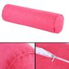 Aowufan Solid Color Round Neck Pillow Candy Pillow Long Leg Pad Foot Pillow Throw Pillow Cervical Pillow Cylindrical Sofa Cushion (Pink, 23.62"*5.9") view 2