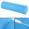 Aowufan Solid Color Round Neck Pillow Candy Pillow Long Leg Pad Foot Pillow Throw Pillow Cervical Pillow Cylindrical Sofa Cushion (Blue, 23.62"*5.9") view 2