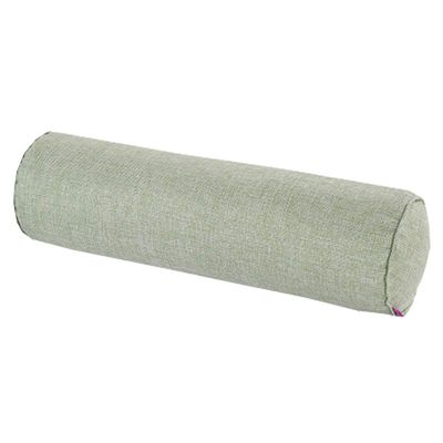 Aowufan Solid Color Round Neck Pillow Candy Pillow Long Leg Pad Foot Pillow Throw Pillow Cervical Pillow Cylindrical Sofa Cushion (Light Green, 23.62"*5.9")