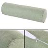 Aowufan Solid Color Round Neck Pillow Candy Pillow Long Leg Pad Foot Pillow Throw Pillow Cervical Pillow Cylindrical Sofa Cushion (Light Green, 23.62"*5.9") view 4
