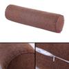 Aowufan Solid Color Round Neck Pillow Candy Pillow Long Leg Pad Foot Pillow Throw Pillow Cervical Pillow Cylindrical Sofa Cushion (Brown, 23.62"*5.9") view 2