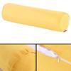 Aowufan Solid Color Round Neck Pillow Candy Pillow Long Leg Pad Foot Pillow Throw Pillow Cervical Pillow Cylindrical Sofa Cushion (Yellow, 23.62"*5.9") view 2