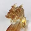 Amore Jewell Auspicious Dragon Ru-Yi with Base Fengshui Ornament Gift for Home & Office (Liuli Crystal Glass) view 3