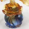 Amore Jewell Fortune & Wealth Tree Fengshui Ornament Gift for Home & Office (Liuli Crystal Glass) view 4