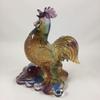 Amore Jewell Great Luck & Fortune Rooster Fengshui Ornament Gift for Home & Office (Liuli Crystal Glass) view 1