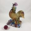 Amore Jewell Great Luck & Fortune Rooster Fengshui Ornament Gift for Home & Office (Liuli Crystal Glass) view 2