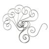 CUALFEC Christmas Ornaments Hooks Xmas Tree Hanger Great for Christmas Tree Decoration - 300 / Silver view 2
