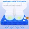 Helishy Extra Large Gel Seat Cushion, 17x17inch Double Thick Egg Gel Cushion for Pressure Pain Relief, Breathable Wheelchair Cushion Chair Pads for Car Seat Office Chair (Blue) view 2