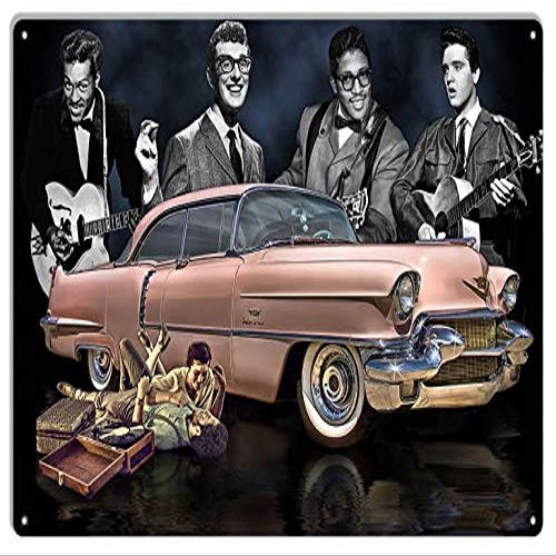 1950s Cadillac Metal Sign 50s Music Artist by Artist Bob Kramer 1218