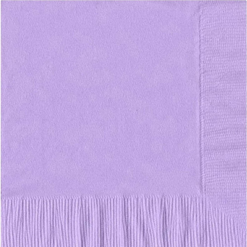 100 2-Ply Luncheon Personalized Napkins (Lavender)