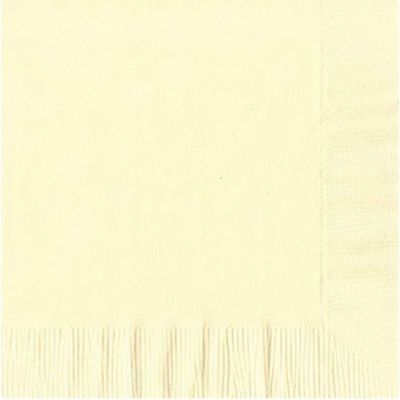 100 2-Ply Luncheon Personalized Napkins (Ivory)