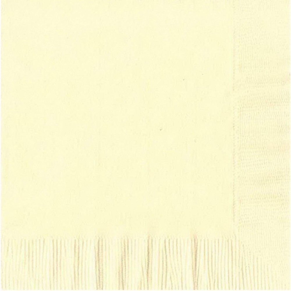 100 2-Ply Luncheon Personalized Napkins (Ivory)