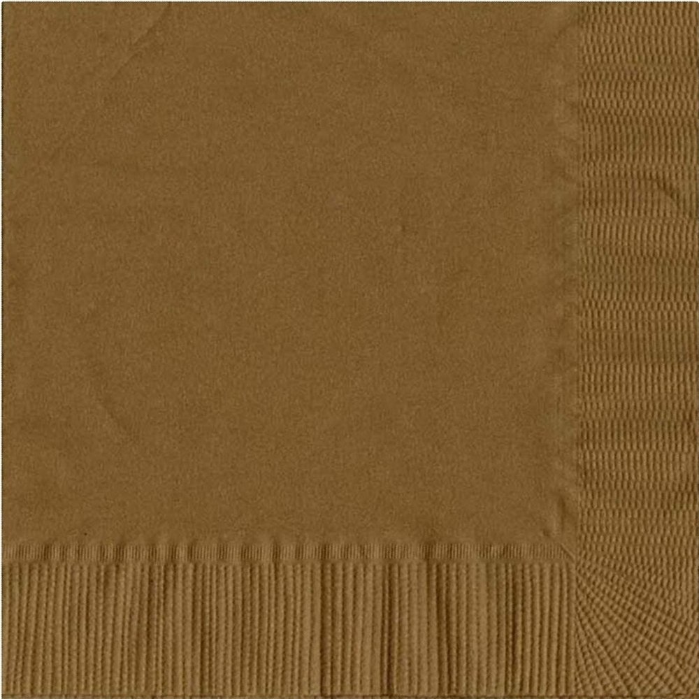100 2-Ply Luncheon Personalized Napkins (Gold)