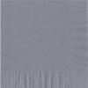 100 2-Ply Luncheon Personalized Napkins (Silver) view 1