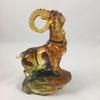 Amore Jewell Leader Sheep The Bellwether Fengshui Ornament Gift for Home & Office (Liuli Crystal Glass) view 2
