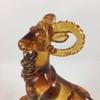 Amore Jewell Leader Sheep The Bellwether Fengshui Ornament Gift for Home & Office (Liuli Crystal Glass) view 3