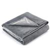 RelaxBlanket 48''x72'' Duvet Cover for Weighted Blanket | Premium Super Soft Minkey | Dark Grey view 1